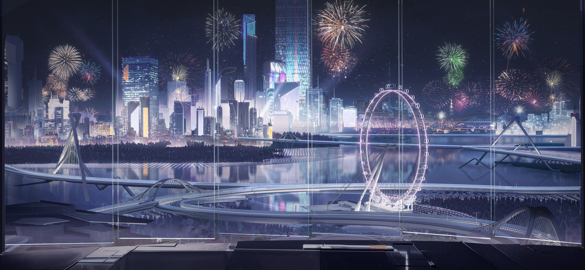 ST0107（艾因索菲·摩天轮远景）